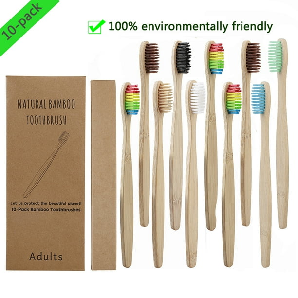 Natural Bamboo Toothbrush Eco Dental Oral Care Brush Soft Bristle Bamboo Handle Natural Bamboo Toothbrush Eco Dental Oral Care Brush Soft Bristle Bamboo Handle